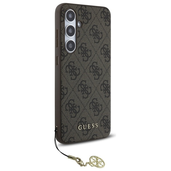 Futrola za Samsung Galaxy S24 FE S721, Guess, 4G Charm, Braon