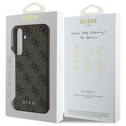 Futrola za Samsung Galaxy S24 FE S721, Guess, 4G Charm, Braon