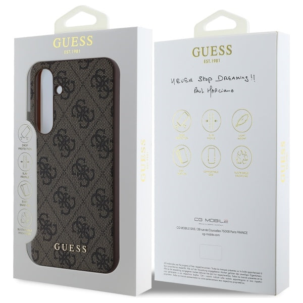 Futrola za Samsung Galaxy S24 FE S721, Guess, 4G Classic, Braon