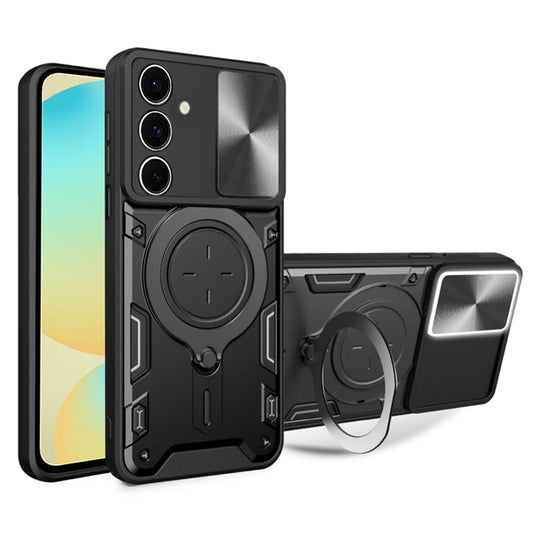 Futrola za Samsung Galaxy S24 FE S721, Techsuit, CamGuard Pro, Crna