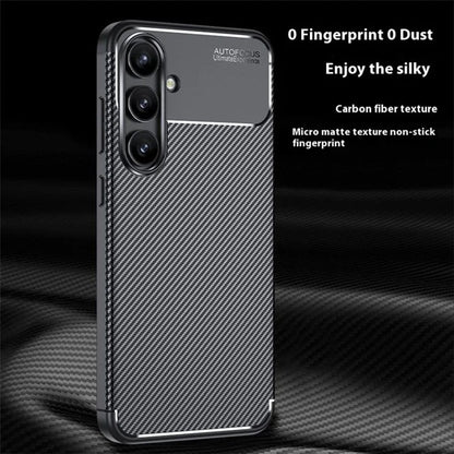 Futrola za Samsung Galaxy S24 FE S721, Techsuit, CarbonFiber, Crna
