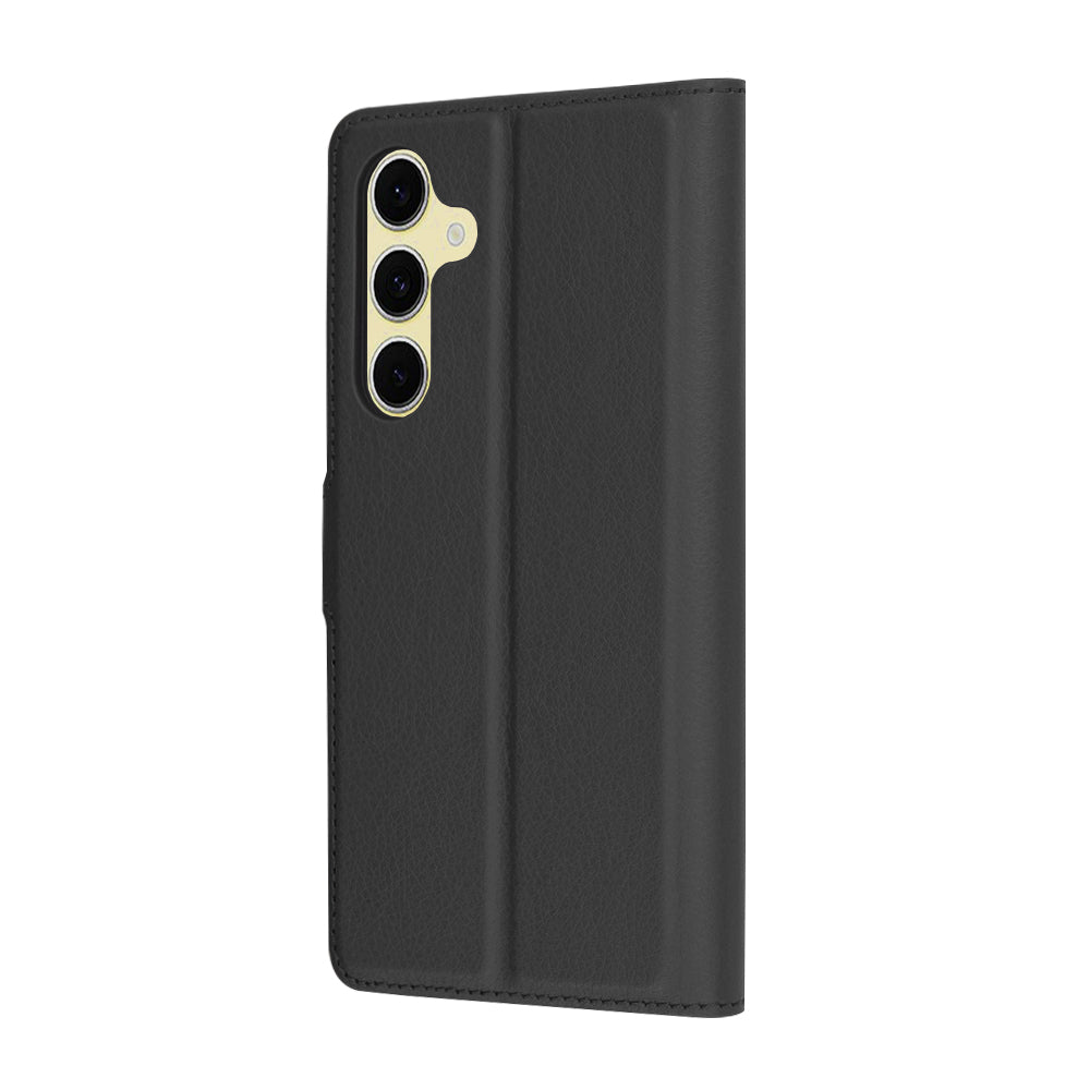 Futrola za Samsung Galaxy S24 FE S721, Techsuit, Leather Folio, Crna