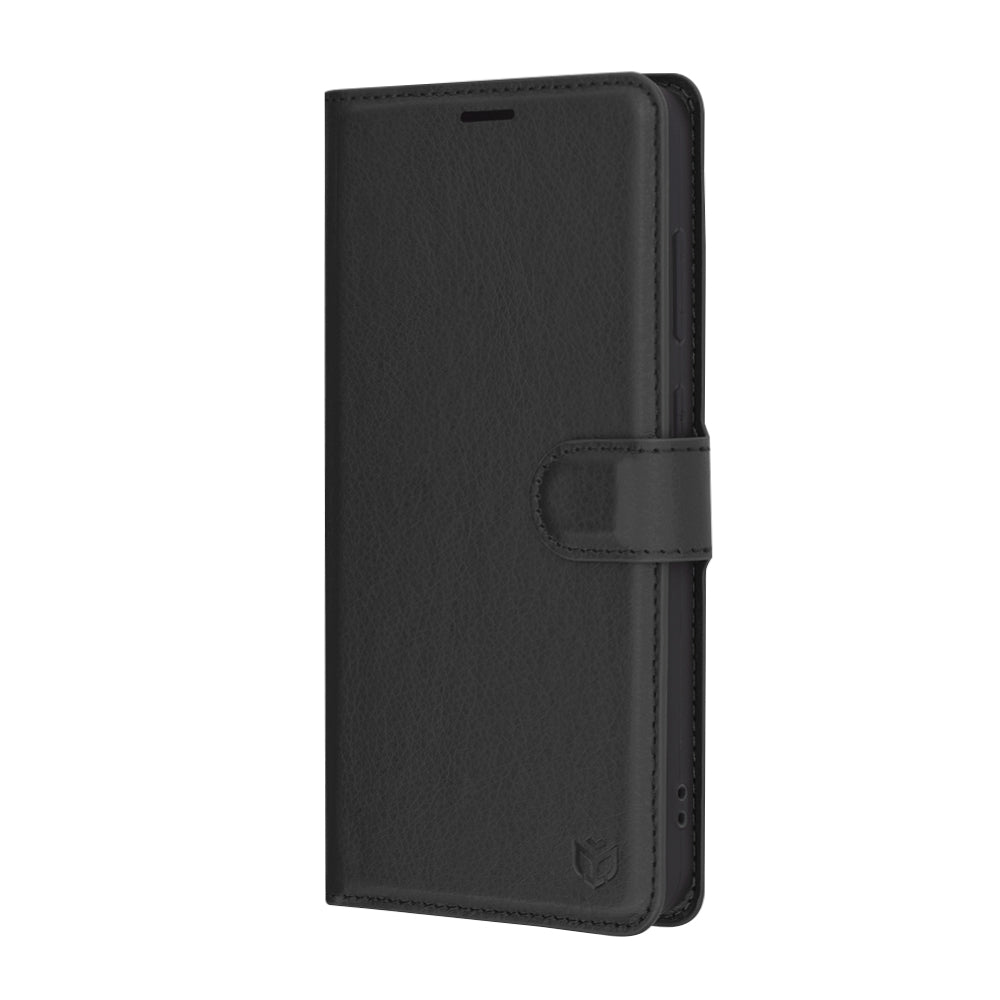 Futrola za Samsung Galaxy S24 FE S721, Techsuit, Leather Folio, Crna