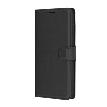 Futrola za Samsung Galaxy S24 FE S721, Techsuit, Leather Folio, Crna