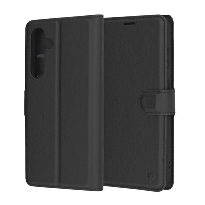 Futrola za Samsung Galaxy S24 FE S721, Techsuit, Leather Folio, Crna