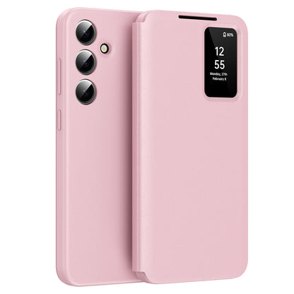 Futrola za Samsung Galaxy S24 FE S721, Techsuit, SmartView, Roze