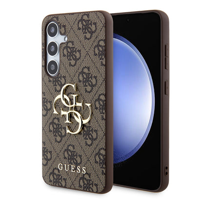 Futrola za Samsung Galaxy S24+ S926, Guess, 4G Big Logo, Braon