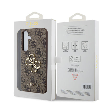 Futrola za Samsung Galaxy S24+ S926, Guess, 4G Big Logo, Braon