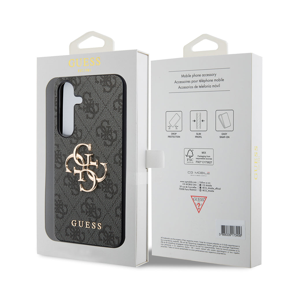 Futrola za Samsung Galaxy S24+ S926, Guess, 4G Big Logo, Crna
