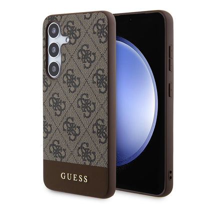 Futrola za Samsung Galaxy S24+ S926, Guess, 4G Stripe, Braon