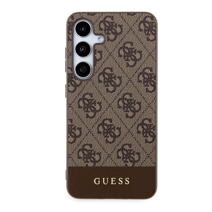 Futrola za Samsung Galaxy S24+ S926, Guess, 4G Stripe, Braon