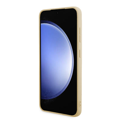 Futrola za Samsung Galaxy S24+ S926, Guess, Glitter Script, Zlatna