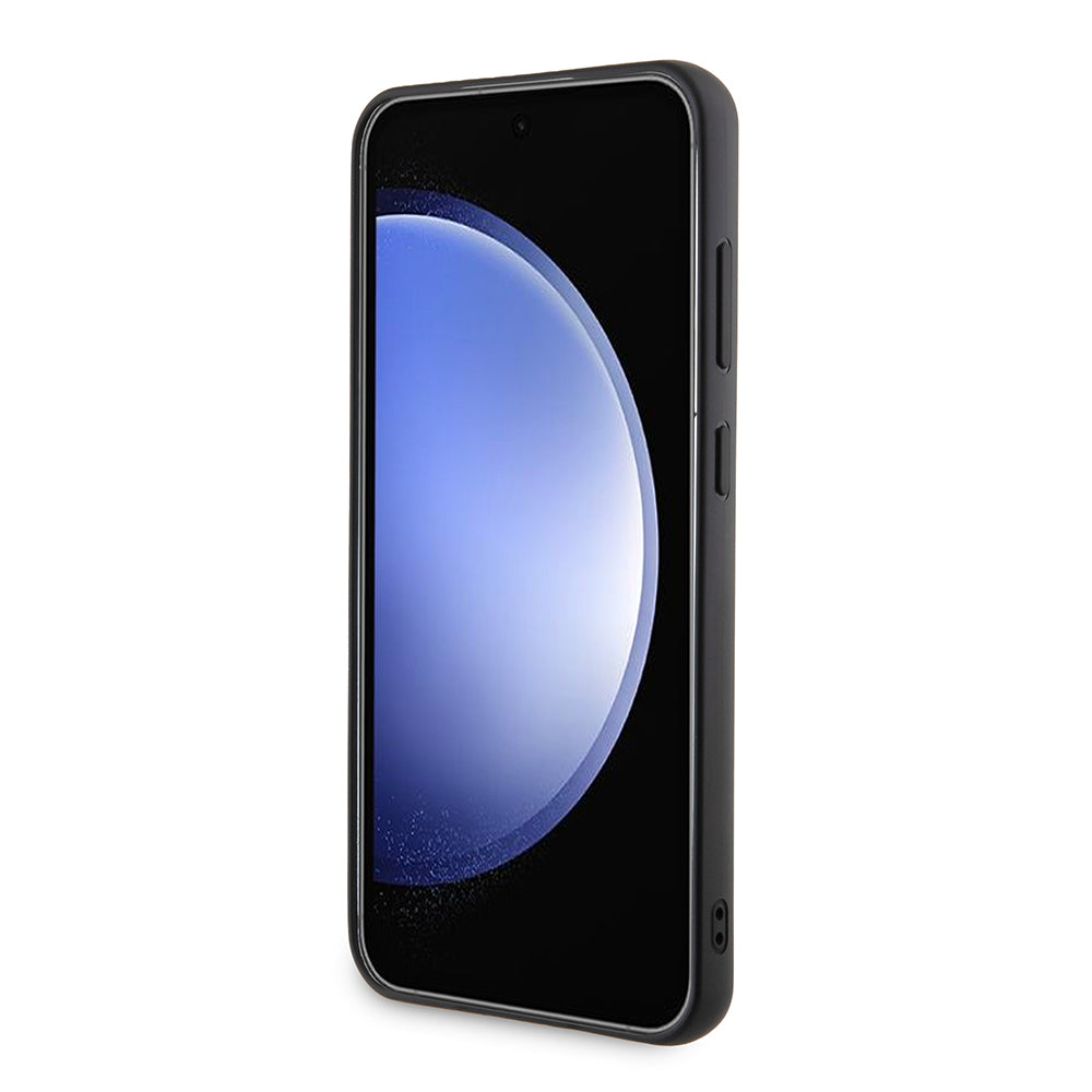 Futrola za Samsung Galaxy S24+ S926, Karl Lagerfeld, 3D Rubber Ikonik Karl, Crna