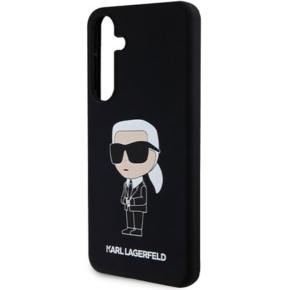 Futrola za Samsung Galaxy S24+ S926, Karl Lagerfeld, Silicone Ikonik NFT, Crna