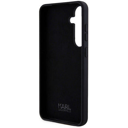 Futrola za Samsung Galaxy S24+ S926, Karl Lagerfeld, Silicone Ikonik NFT, Crna