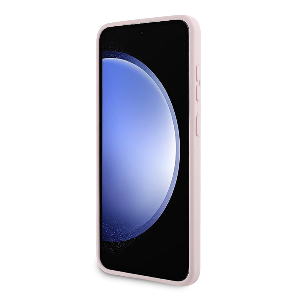 Futrola za Samsung Galaxy S24+ S926, Karl Lagerfeld, Silicone Choupette Metal, Roze