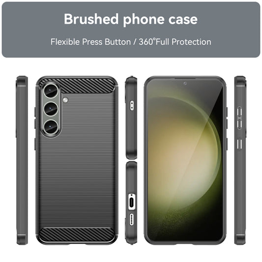 Futrola za Samsung Galaxy S24+ S926, Techsuit, Karbon, Crna