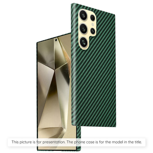 Futrola za Samsung Galaxy S24+ S926, Techsuit, Carbonite FiberShell, Zelena