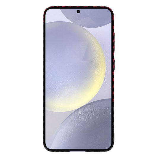 Futrola za Samsung Galaxy S24+ S926, Techsuit, Carbonite FiberShell, Crno Crvena
