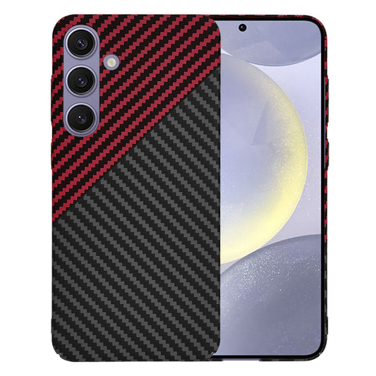 Futrola za Samsung Galaxy S24+ S926, Techsuit, Carbonite FiberShell, Crno Crvena