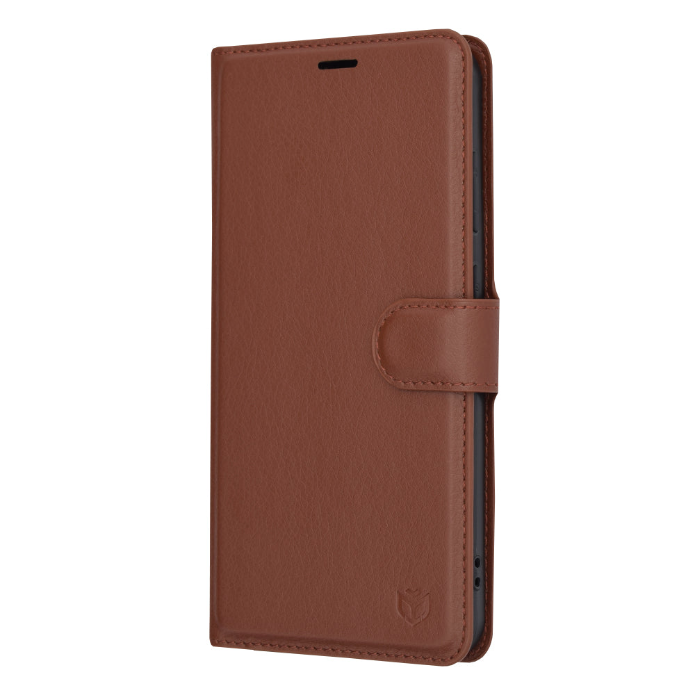 Futrola za Samsung Galaxy S24+ S926, Techsuit, Leather Folio, Braon