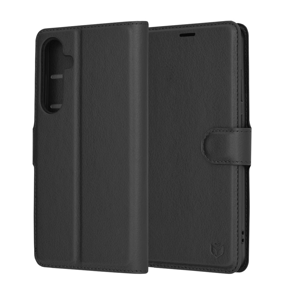Futrola za Samsung Galaxy S24+ S926, Techsuit, Leather Folio, Crna