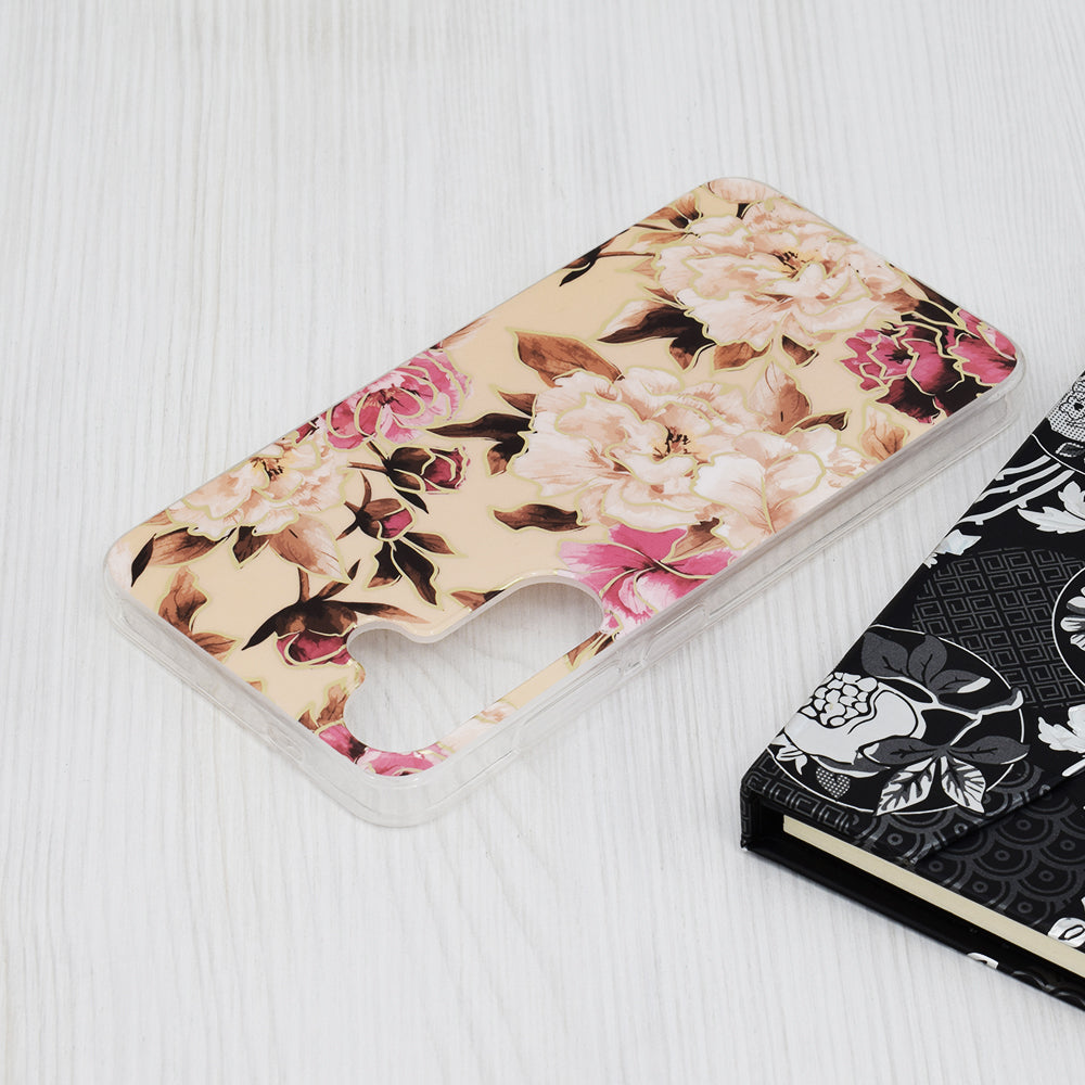 Futrola za Samsung Galaxy S24+ S926, Techsuit, Marble, Bež