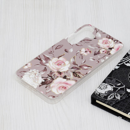 Futrola za Samsung Galaxy S24+ S926, Techsuit, Marble, Siva