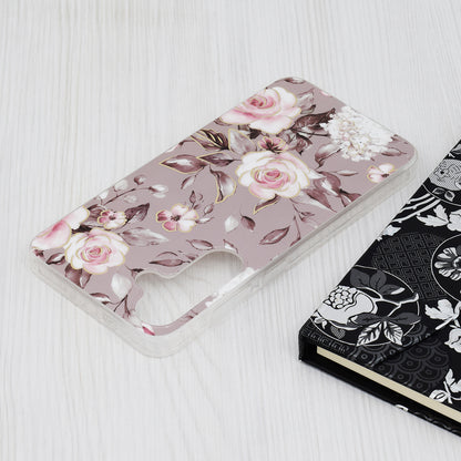 Futrola za Samsung Galaxy S24+ S926, Techsuit, Marble, Siva