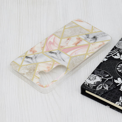 Futrola za Samsung Galaxy S24+ S926, Techsuit, Marble, Roze