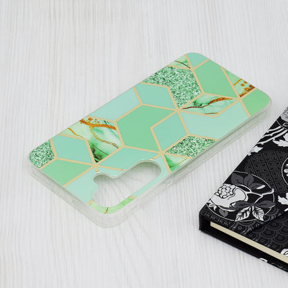 Futrola za Samsung Galaxy S24+ S926, Techsuit, Marble, Zelena