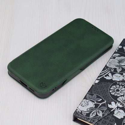 Futrola za Samsung Galaxy S24+ S926, Techsuit, Safe Wallet Plus, Zelena