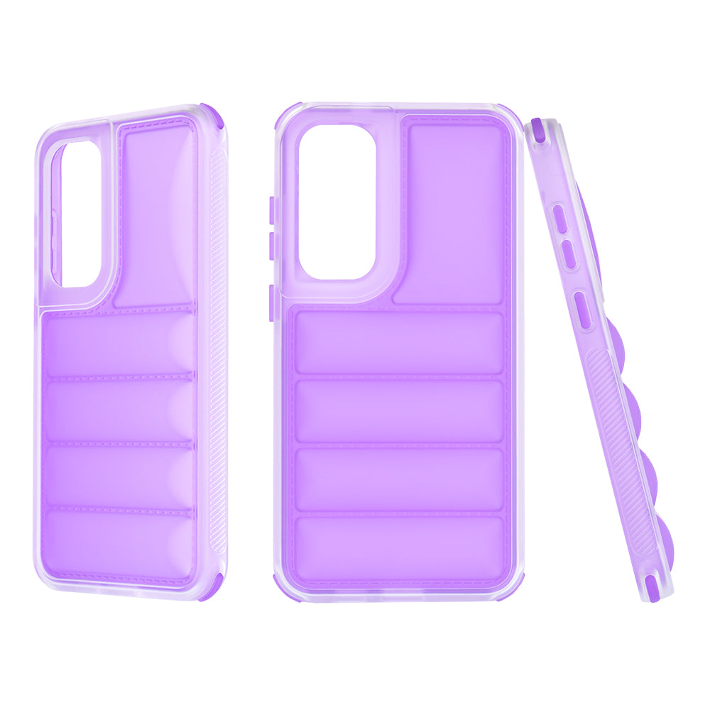 Futrola za Samsung Galaxy S24+ S926, Techsuit, Wave Shield, Ljubičasta