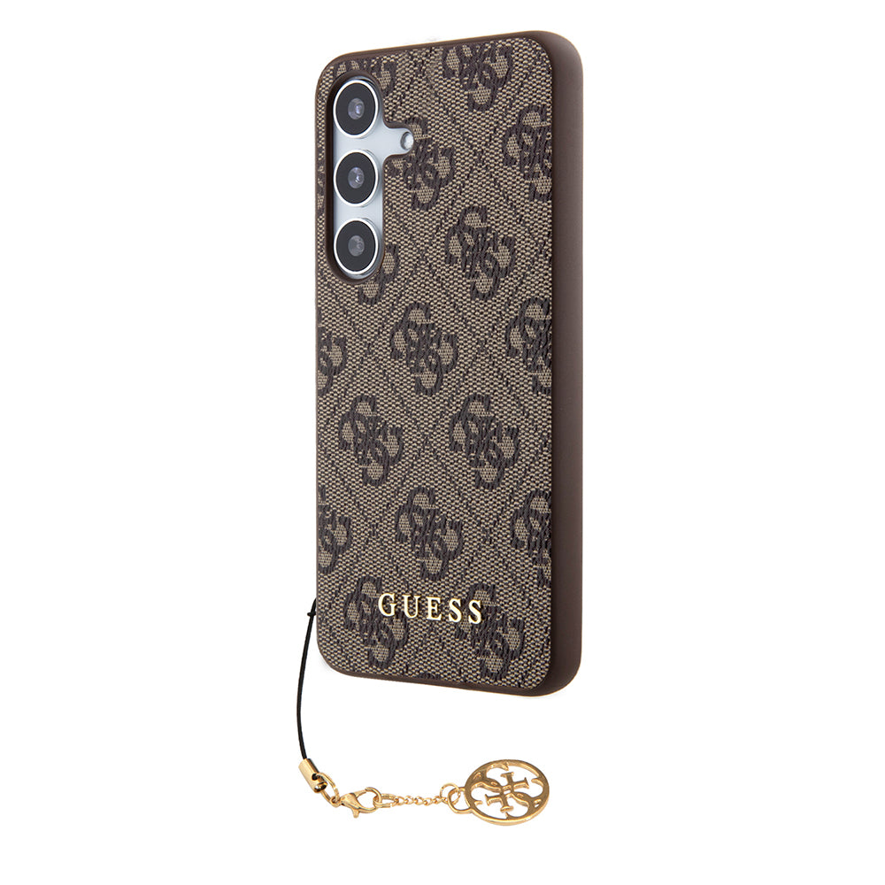 Futrola za Samsung Galaxy S24 S921, Guess, 4G Charm, Braon