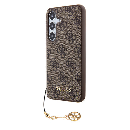 Futrola za Samsung Galaxy S24 S921, Guess, 4G Charm, Braon