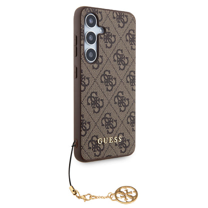Futrola za Samsung Galaxy S24 S921, Guess, 4G Charm, Braon