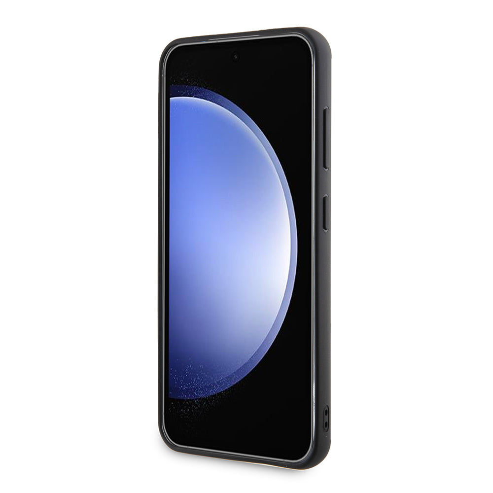 Futrola za Samsung Galaxy S24 S921, Karl Lagerfeld, 3D Rubber Karl & Choupette, Crna