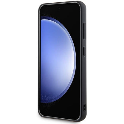 Futrola za Samsung Galaxy S24 S921, Karl Lagerfeld, Rhinestone Metal Plate, Crna