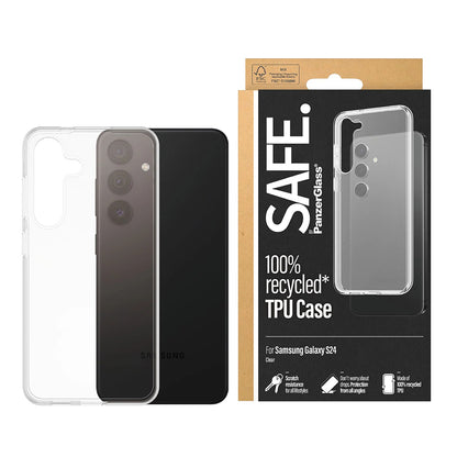 Futrola za Samsung Galaxy S24 S921, PanzerGlass, Safe., Transparentna