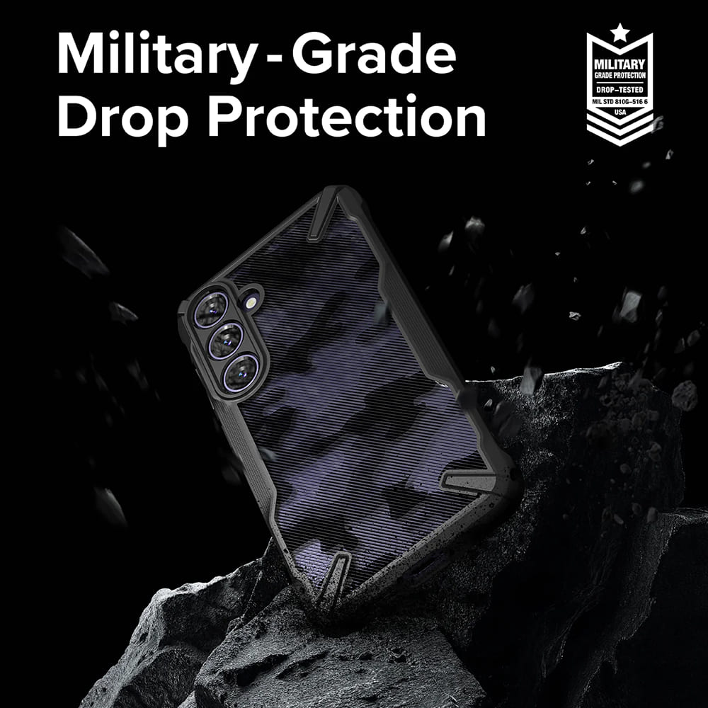 Futrola za Samsung Galaxy S24 S921, Ringke, Fusion X, Crna