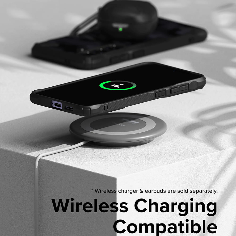 Futrola za Samsung Galaxy S24 S921, Ringke, Fusion X, Crna