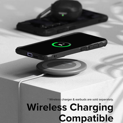 Futrola za Samsung Galaxy S24 S921, Ringke, Fusion X, Crna