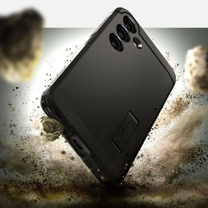 Futrola za Samsung Galaxy S24 S921, Spigen, Tough Armor, Crna ACS07355