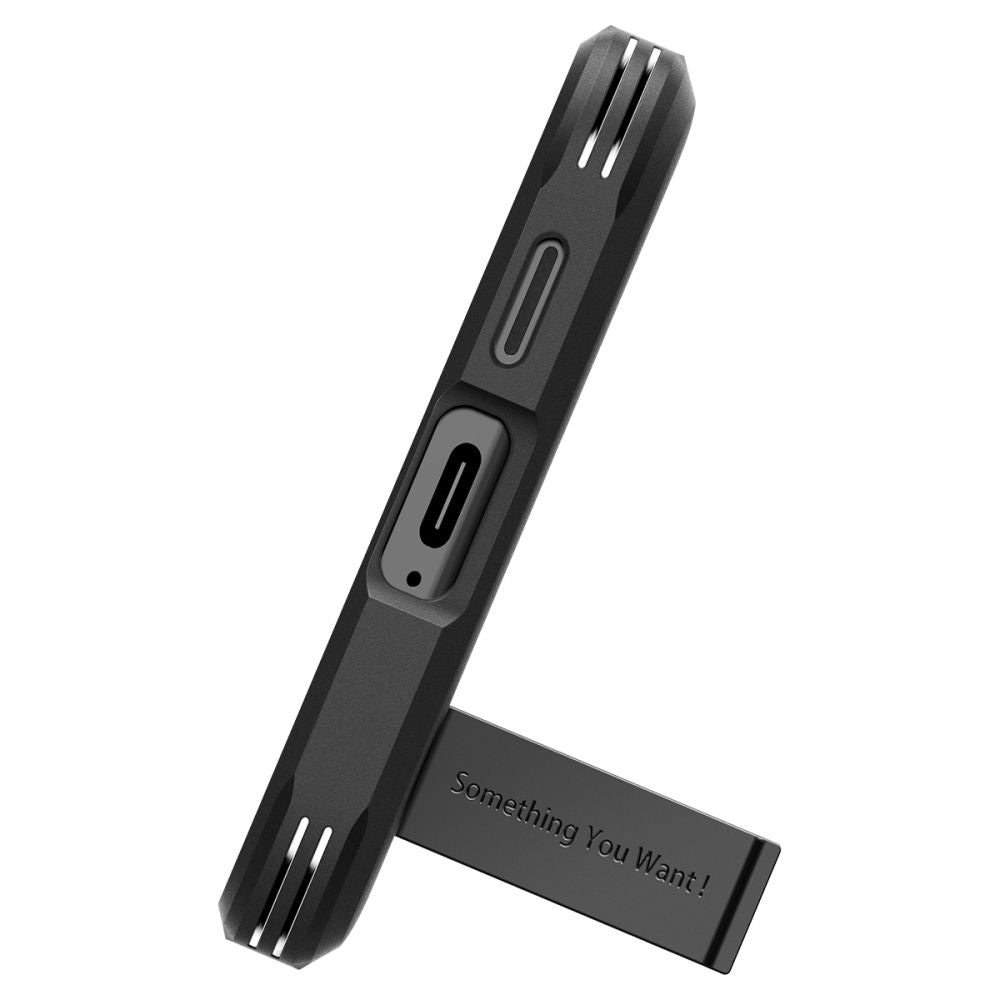 Futrola za Samsung Galaxy S24 S921, Spigen, Tough Armor, Crna ACS07355