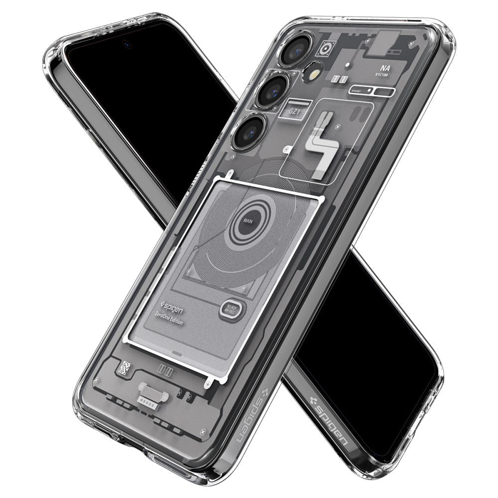 Futrola za Samsung Galaxy S24 S921, Spigen, Ultra Hybrid Zero One, Bela
