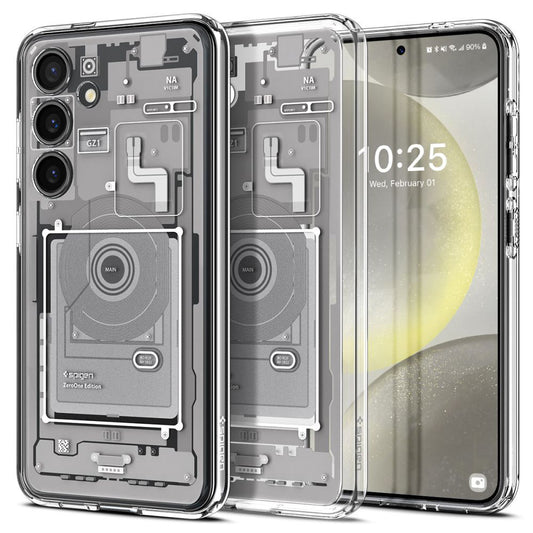 Futrola za Samsung Galaxy S24 S921, Spigen, Ultra Hybrid Zero One, Bela