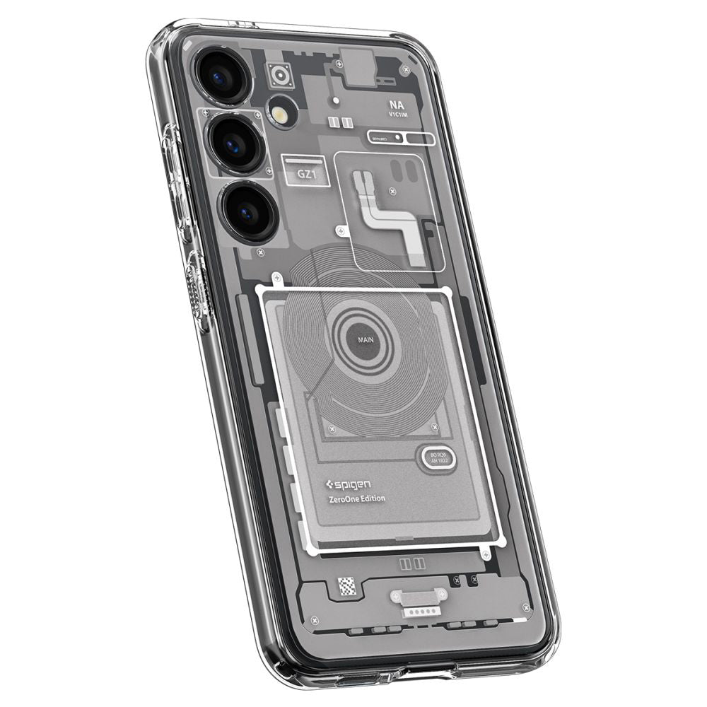 Futrola za Samsung Galaxy S24 S921, Spigen, Ultra Hybrid Zero One, Bela