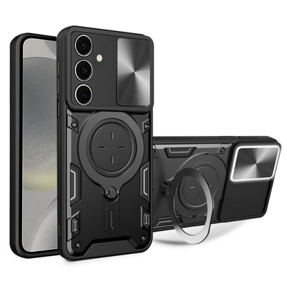 Futrola za Samsung Galaxy S24 S921, Techsuit, CamGuard Pro, Crna