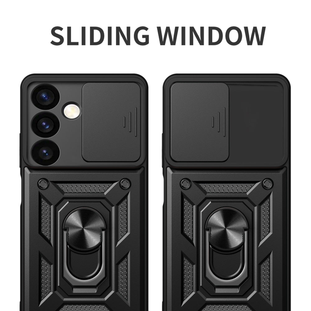 Futrola za Samsung Galaxy S24 S921, Techsuit, CamShield, Crna
