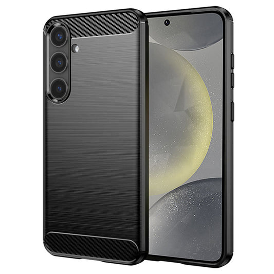 Futrola za Samsung Galaxy S24 S921, Techsuit, Karbon, Crna